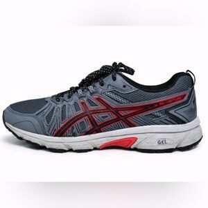 ASICS GEL-Venture 7  Mens Size 8 Gray/Red